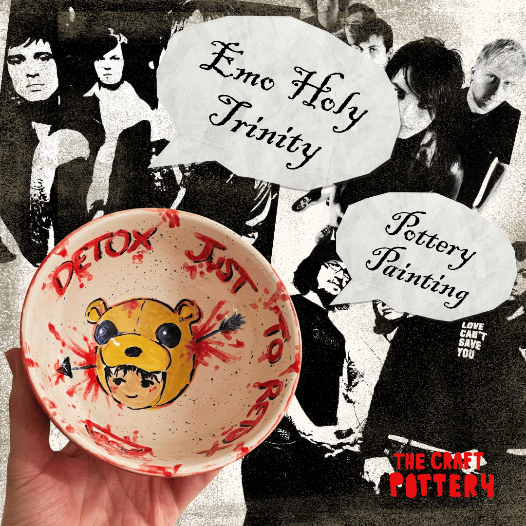 Emo Holy Trinity Pottery Painting 