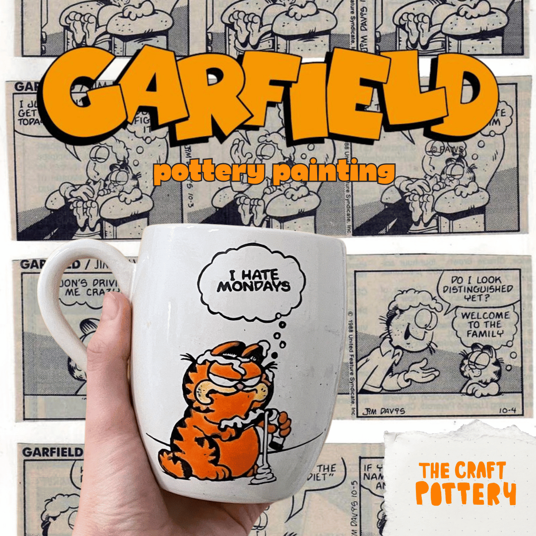 Garfield Pottery Painting 