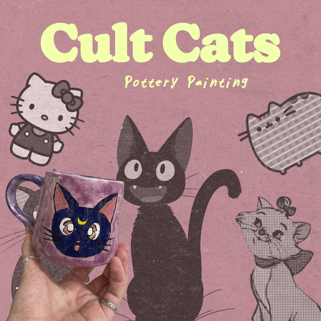 Cult Cats Pottery Painting 