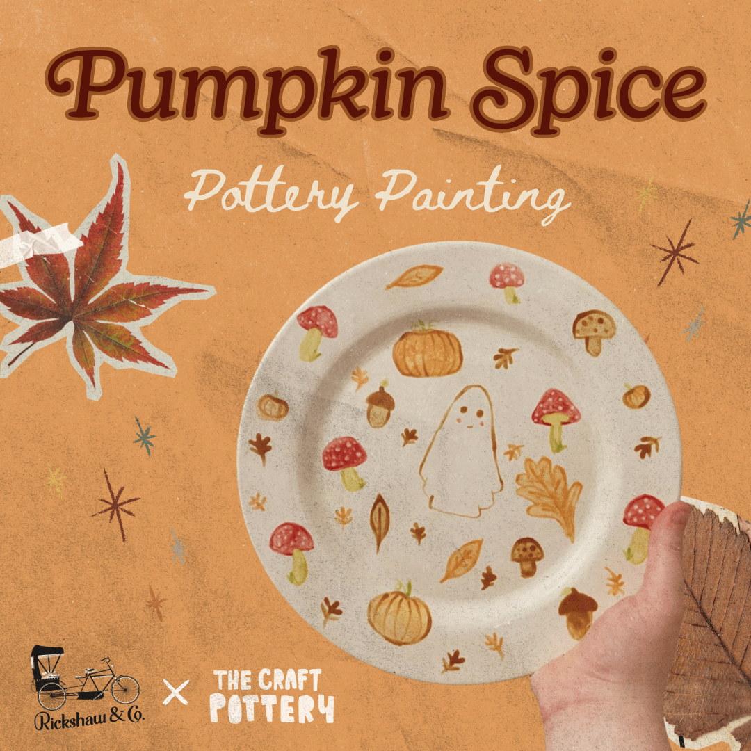 Pumpkin Spice Pottery at Rickshaw &amp; Co 
