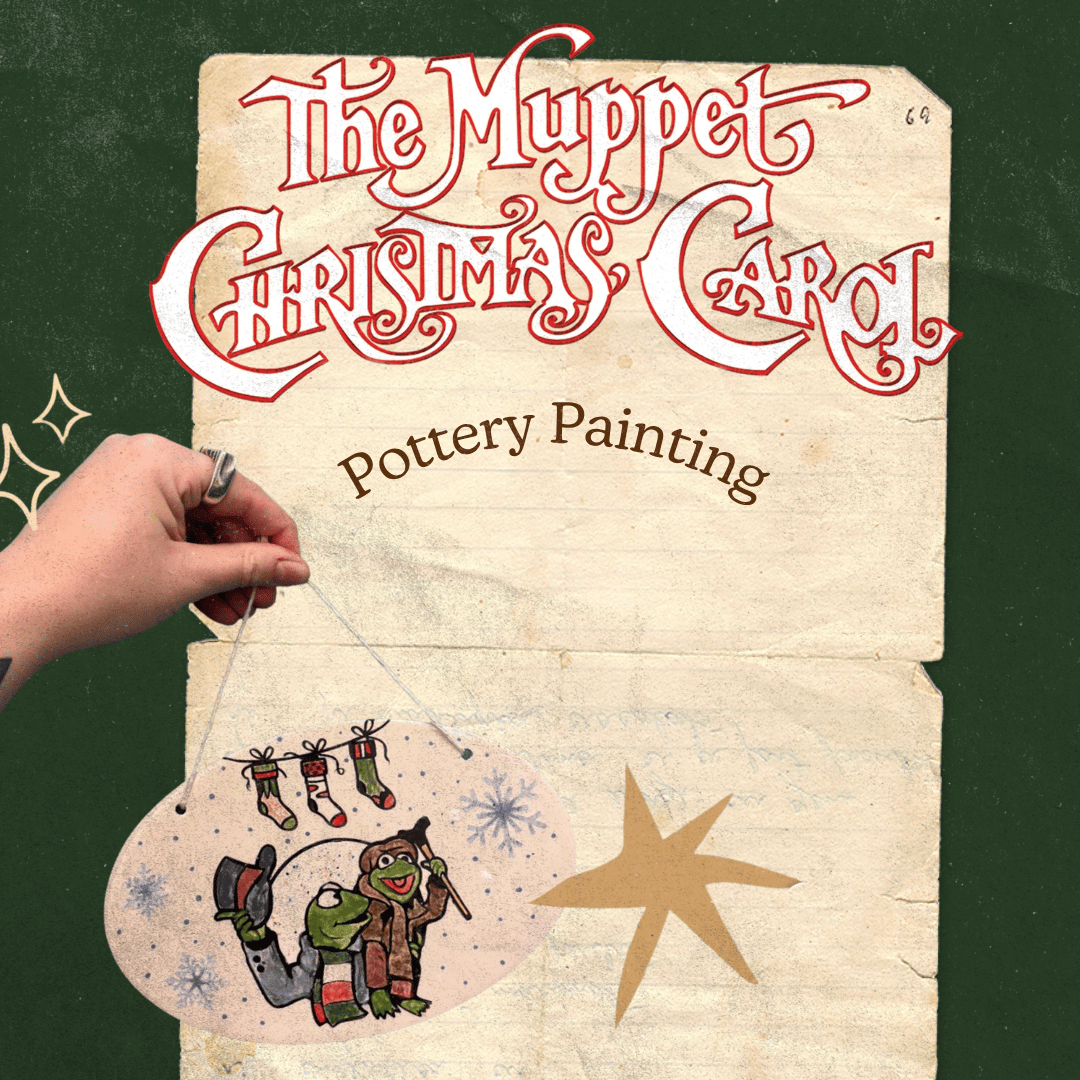 Muppets Christmas Carol Pottery Painting