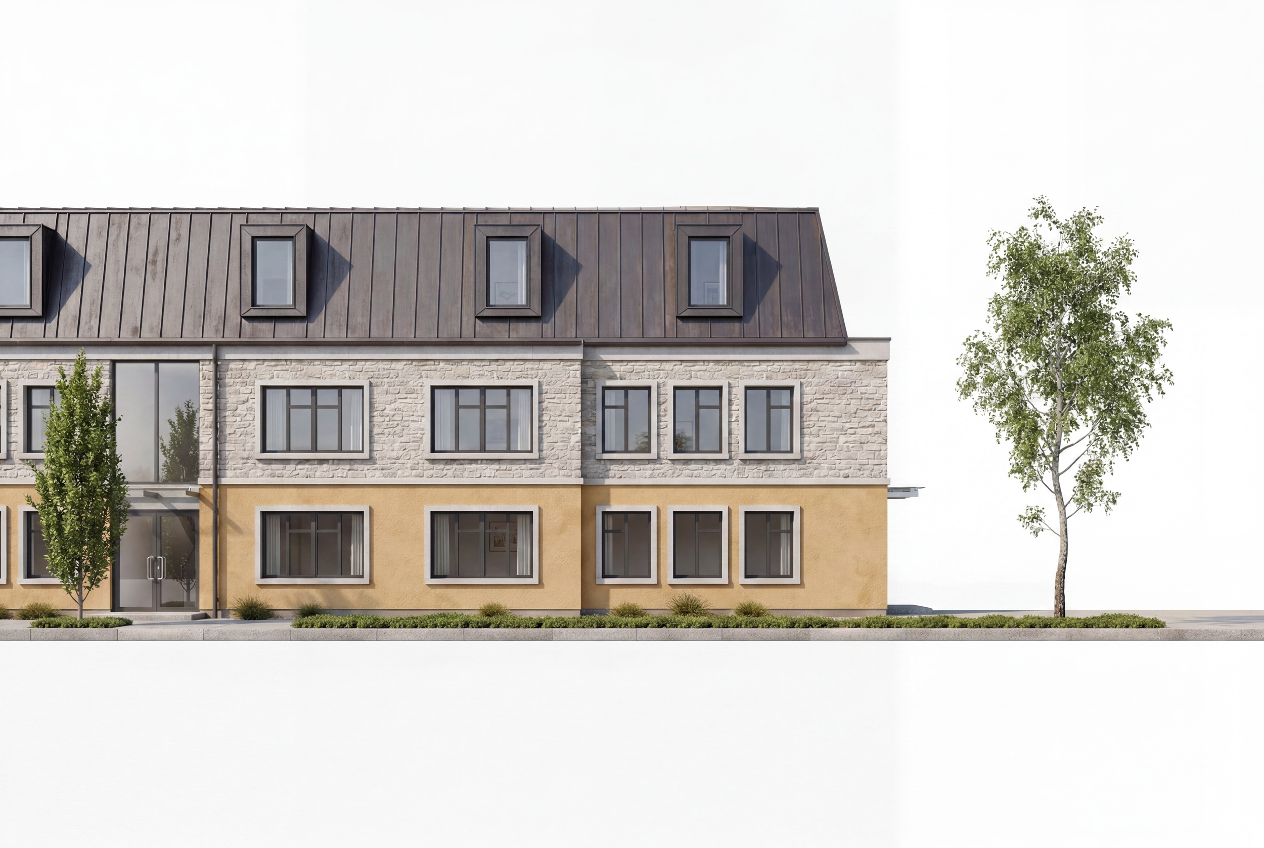 The Railway Inn — conversion of former public house to high-end residential apartments, RIBA Stage 0–5