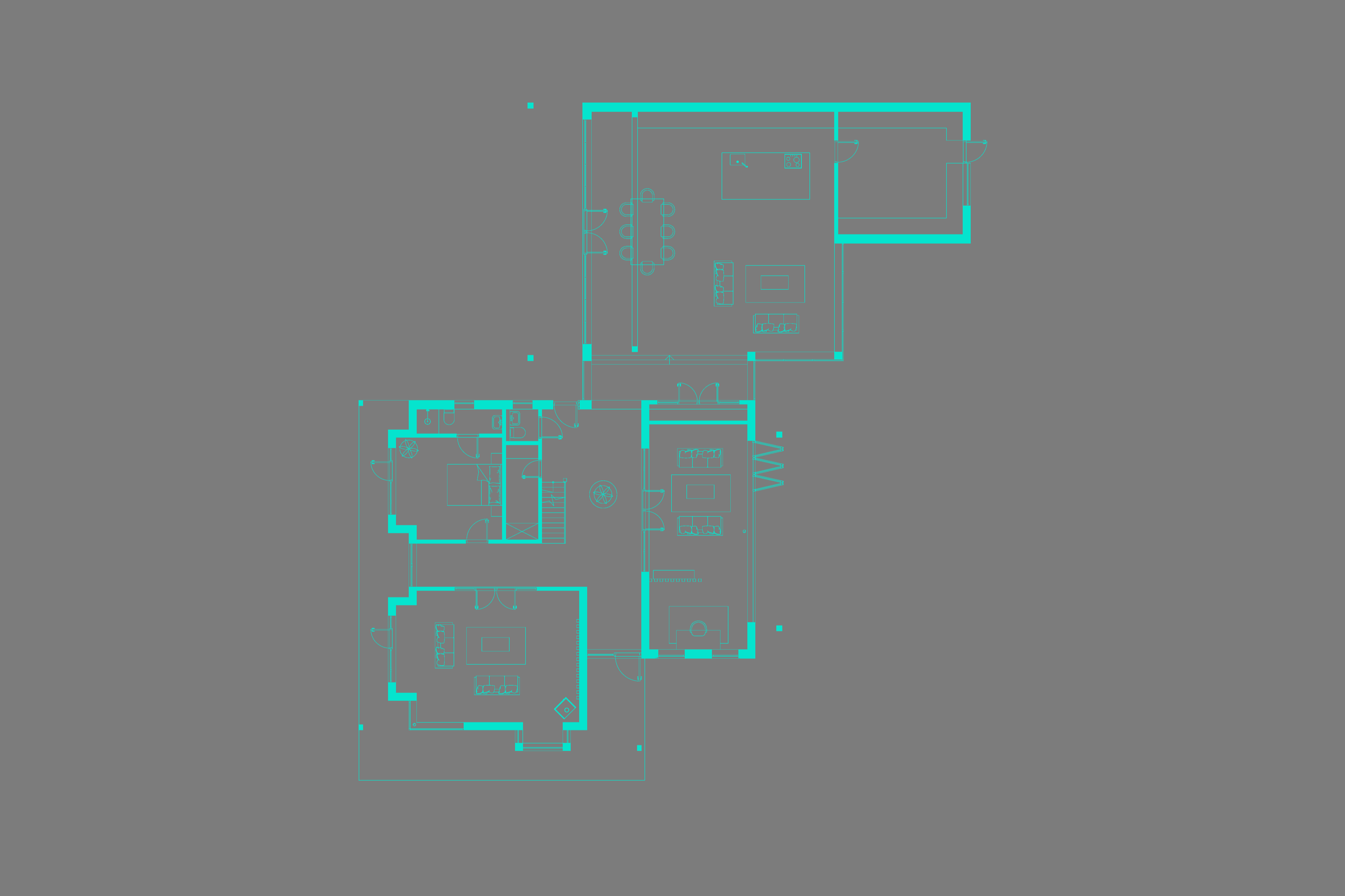 Ground floor plan of The pippins with large kitchen dinning area and spacious modern open plan look