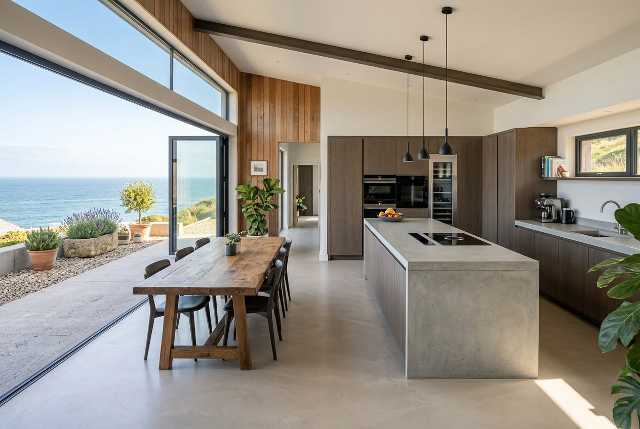 Firefly_Gemini Flash_ can you produce an image of the interior of this project showing the kitchen 828518.png