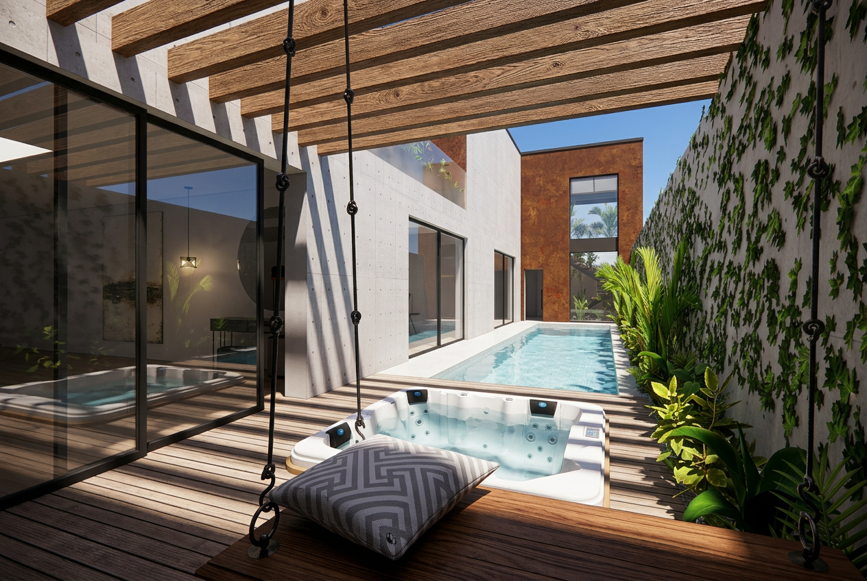 Firefly_Gemini Flash_transform this house exterior pool into a hyper-realistic render, maintaining exactly 111937.png