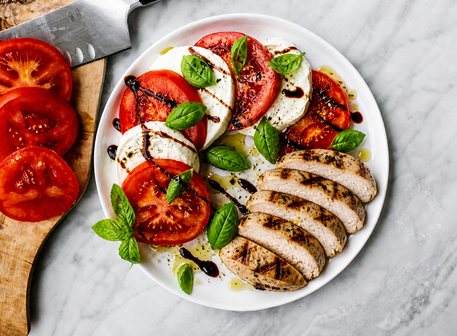 CHICKEN AND CAPRESE