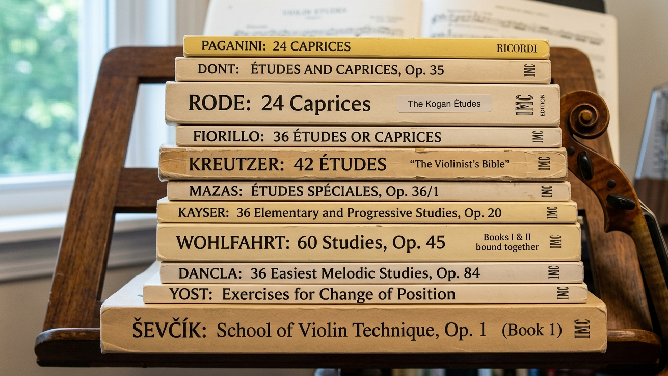 The Essential Étude Roadmap for Every Violinist