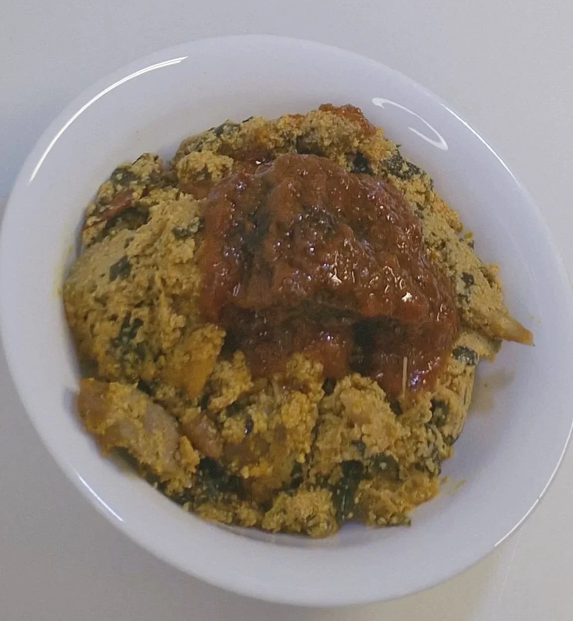 Egusi with Spinach (Efo Elegusi)