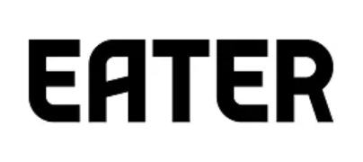 The word 'EATER' in bold black letters on a white background.