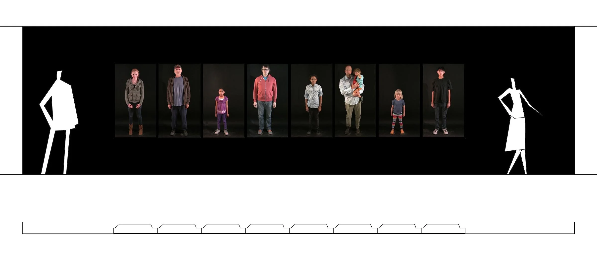 Self-made video portraits of patients and visitors to the Clinic offer a continuity with the egalitarian past of the hospital. People can simply make a video of themselves and come back later, maybe years later, and see themselves and others from the