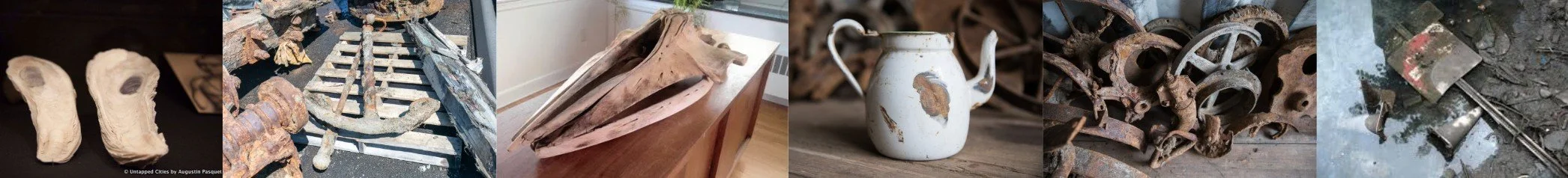 Some actual items dredged from the Gowanus canal