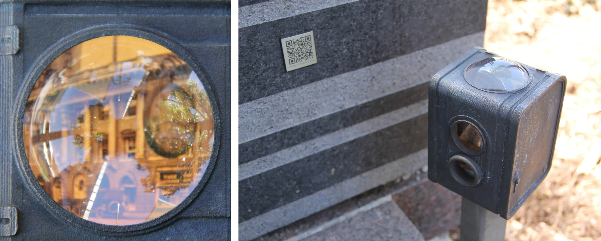 The ‘Pharmacy Neighborhood’ is now completely gone, as seen through a Kodak Duaflex