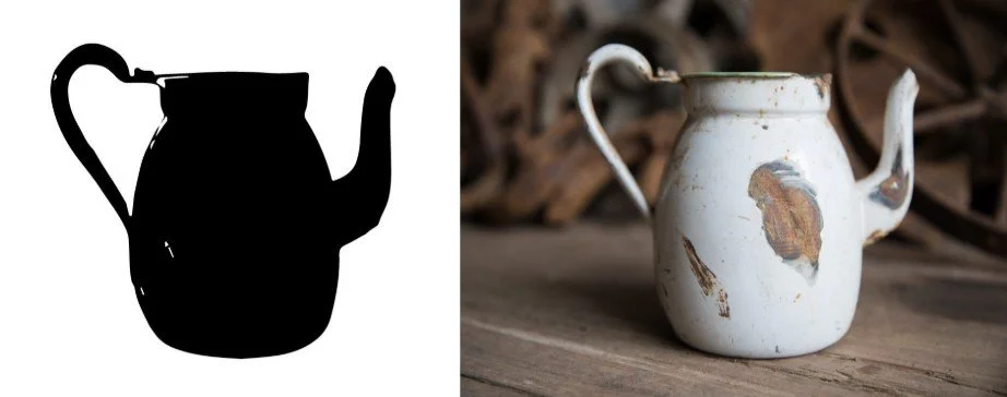 Translating a photo into a vector based image to be cut from steel.