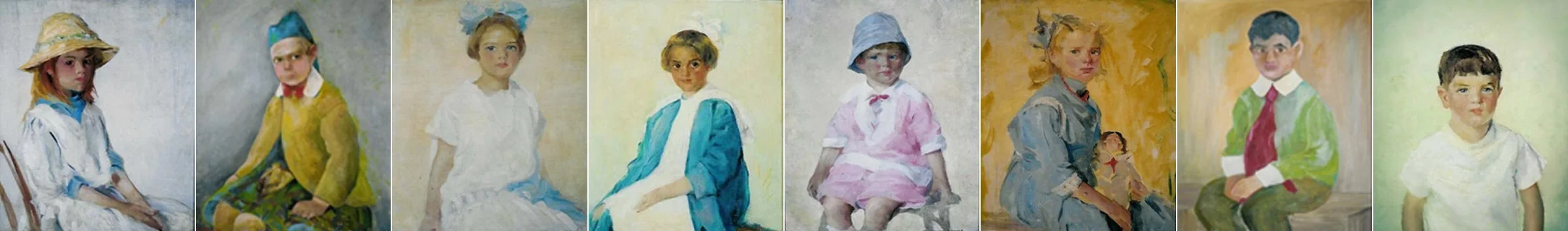 Paintings that comfort and connect patients with those came before.