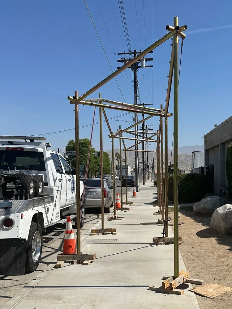 Construction of column system

