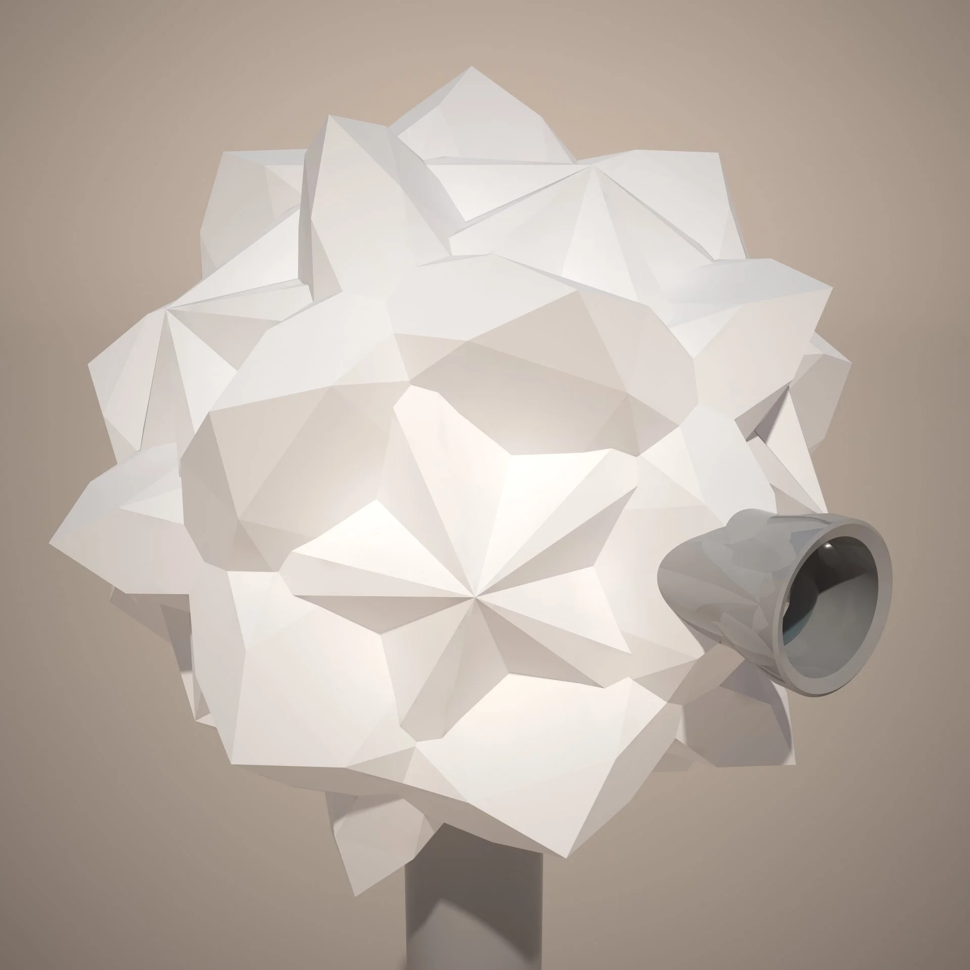 Each of the Opticals looks different on the outside and performs a different visual manipulation when you look through it.