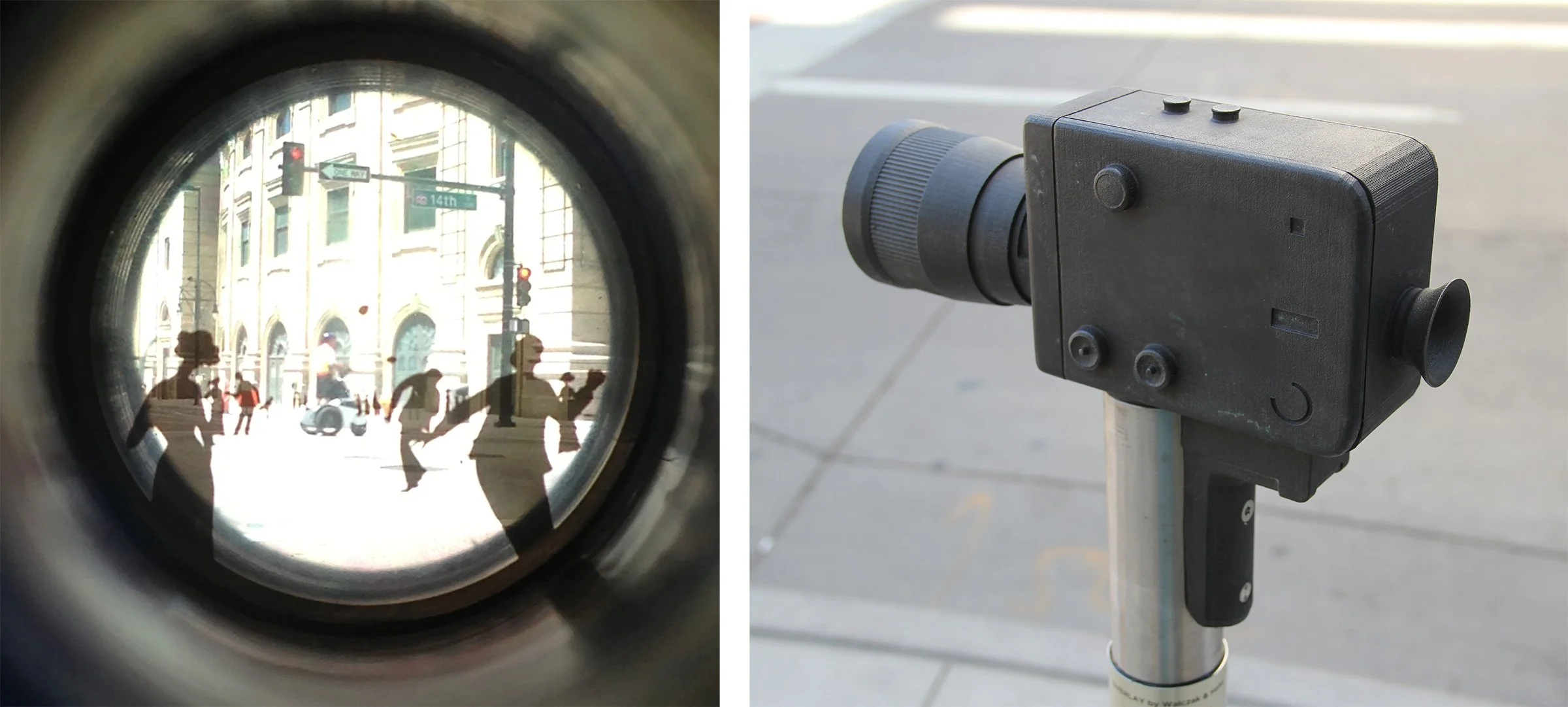 Senators snowball fight at the 1908 Democratic National Convention seen through a Braun Nizo 