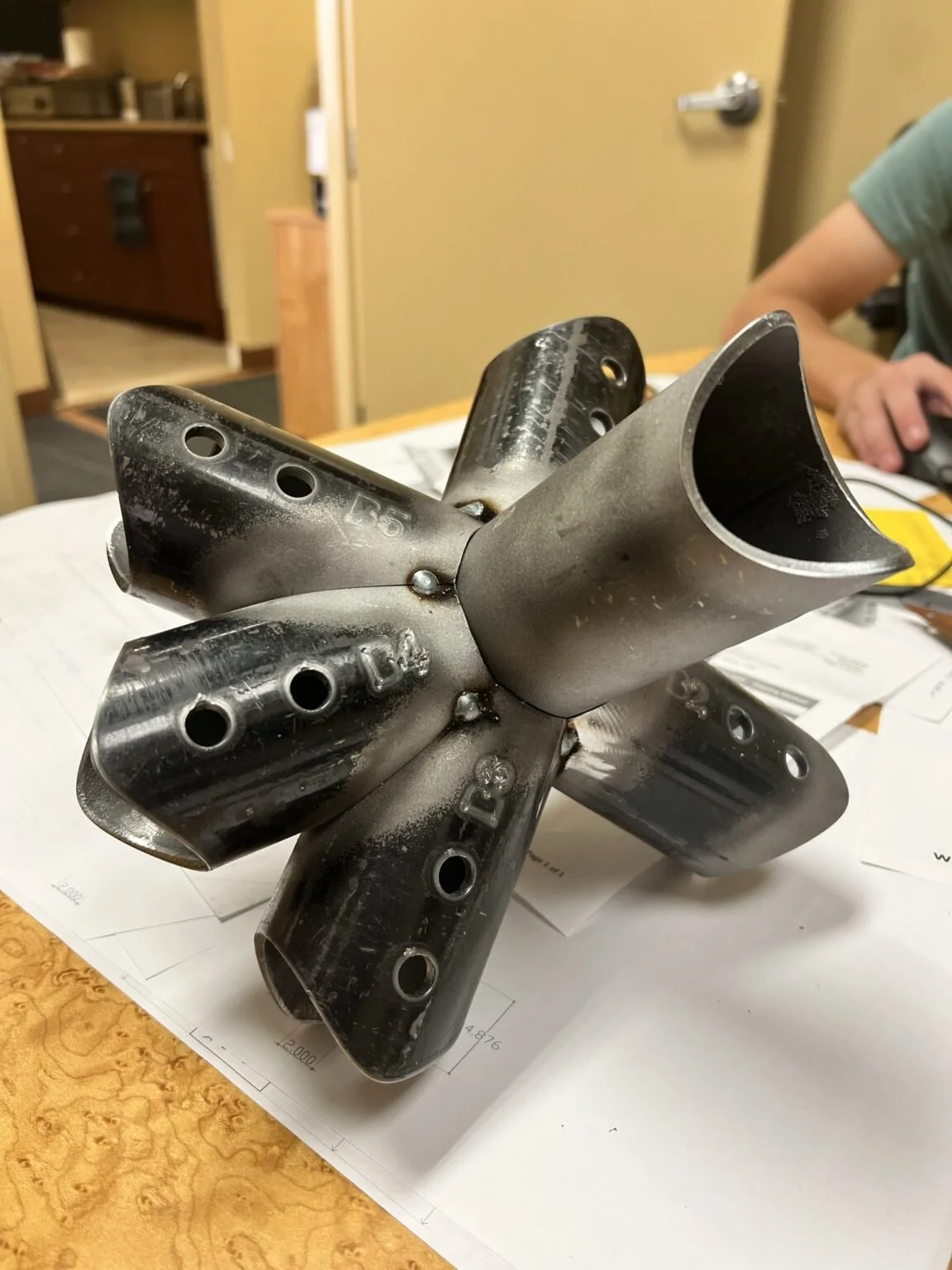 A prototype of the universal connector.

