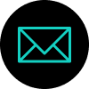 Icon of a blue envelope