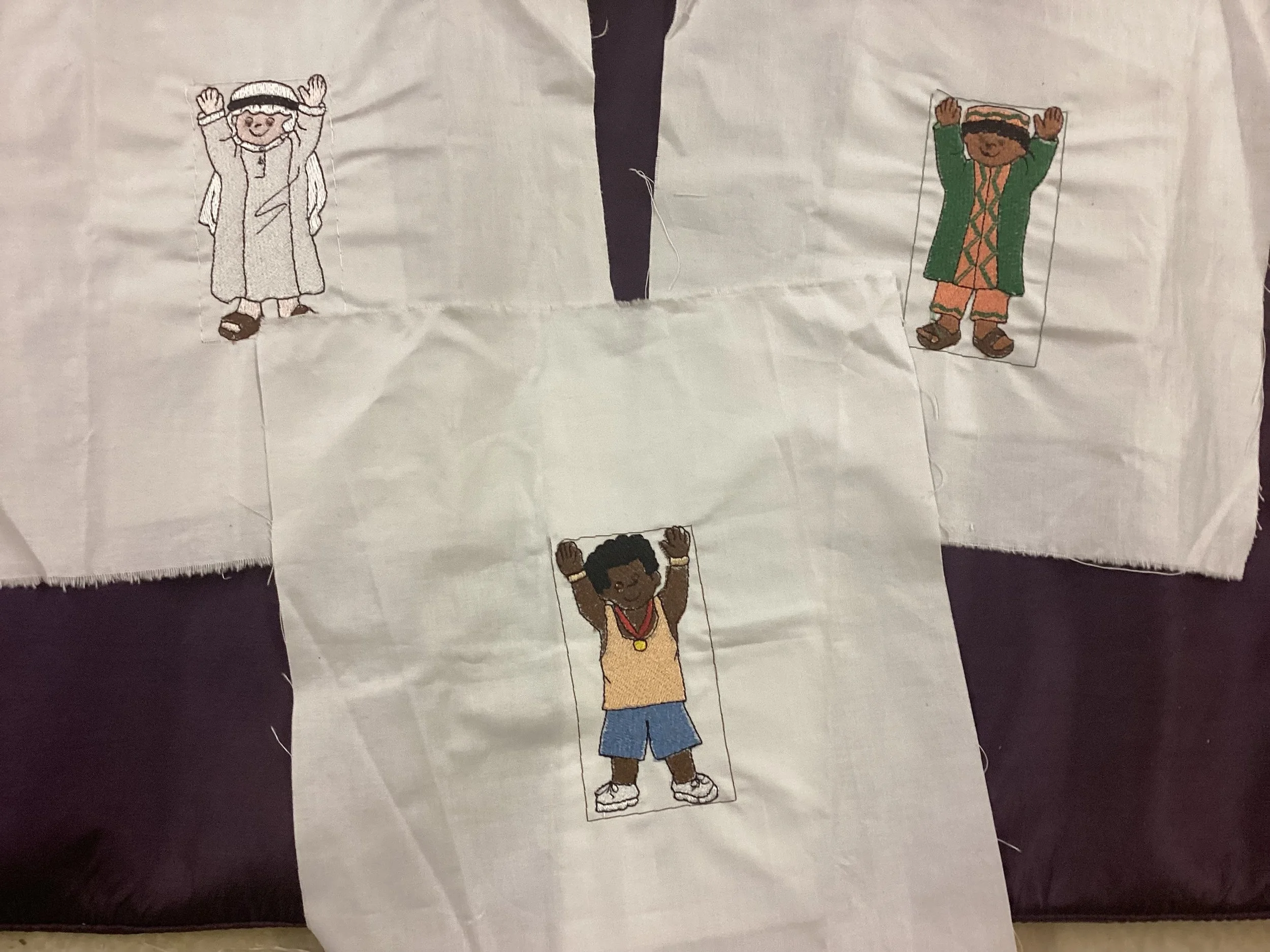 Multicultural Patches Set