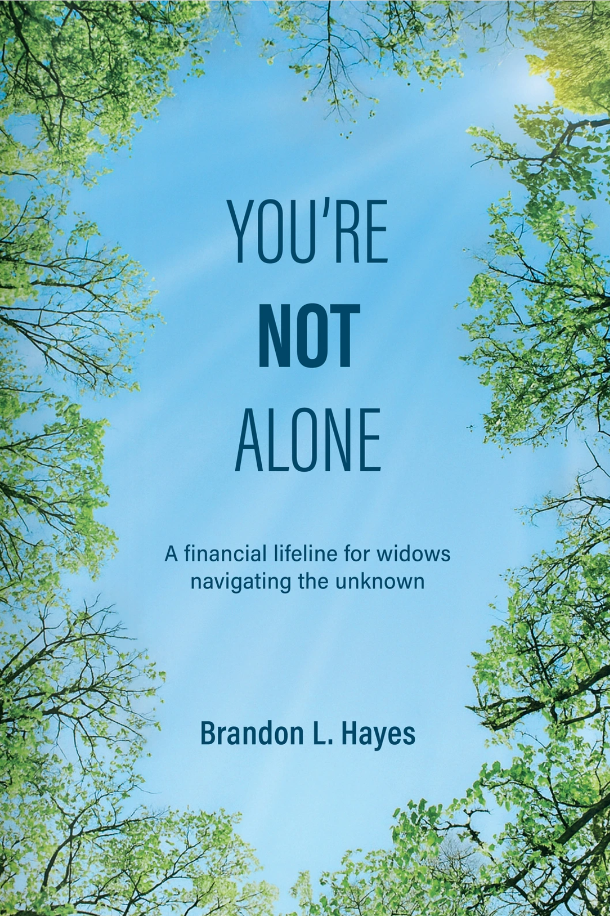 Book cover titled 'You're Not Alone' by Brandon L. Hayes, CFP