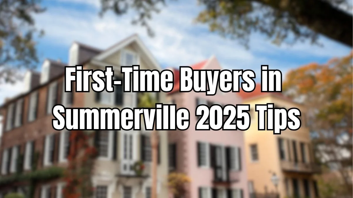 First-Time Homebuying in Summerville & Charleston: What You Need to Know in 2025