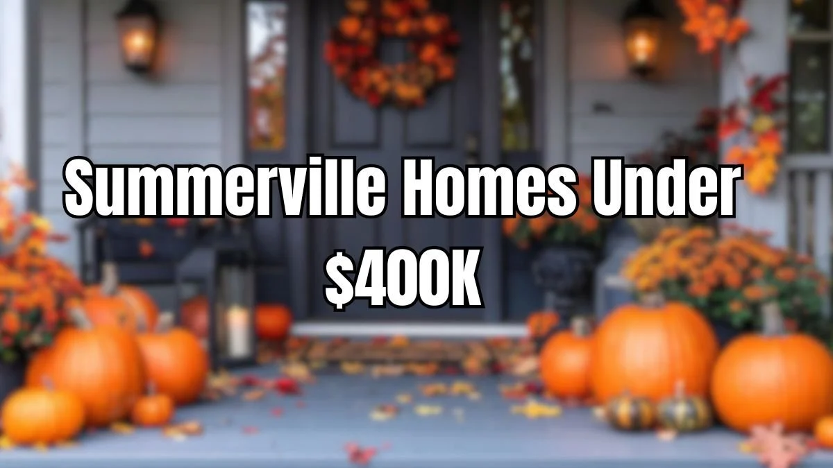 Homes for Sale in Summerville, SC Under $400,000 (2025 Picks)