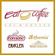 Nápis s logom kaviarne Eat & Coffee
