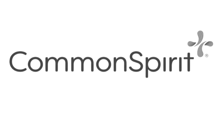 CommonSpirit logo with a stylized butterfly icon next to the text.