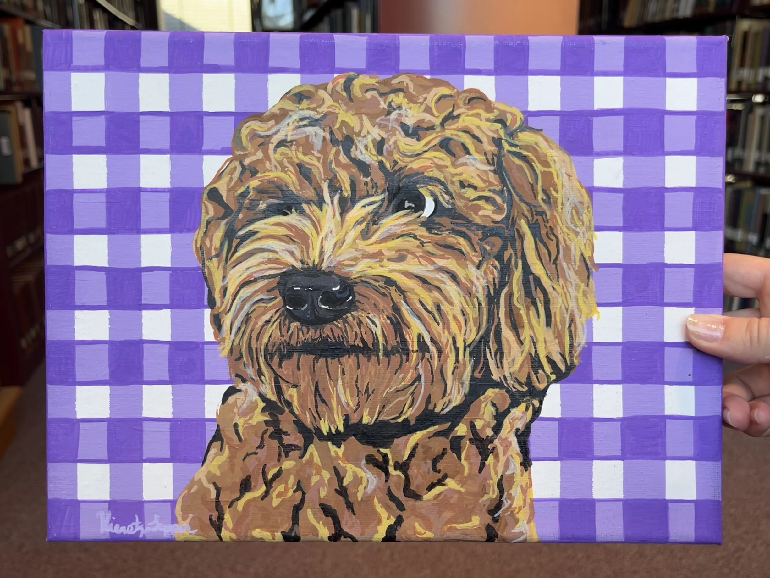 Acrylic Pet Portrait