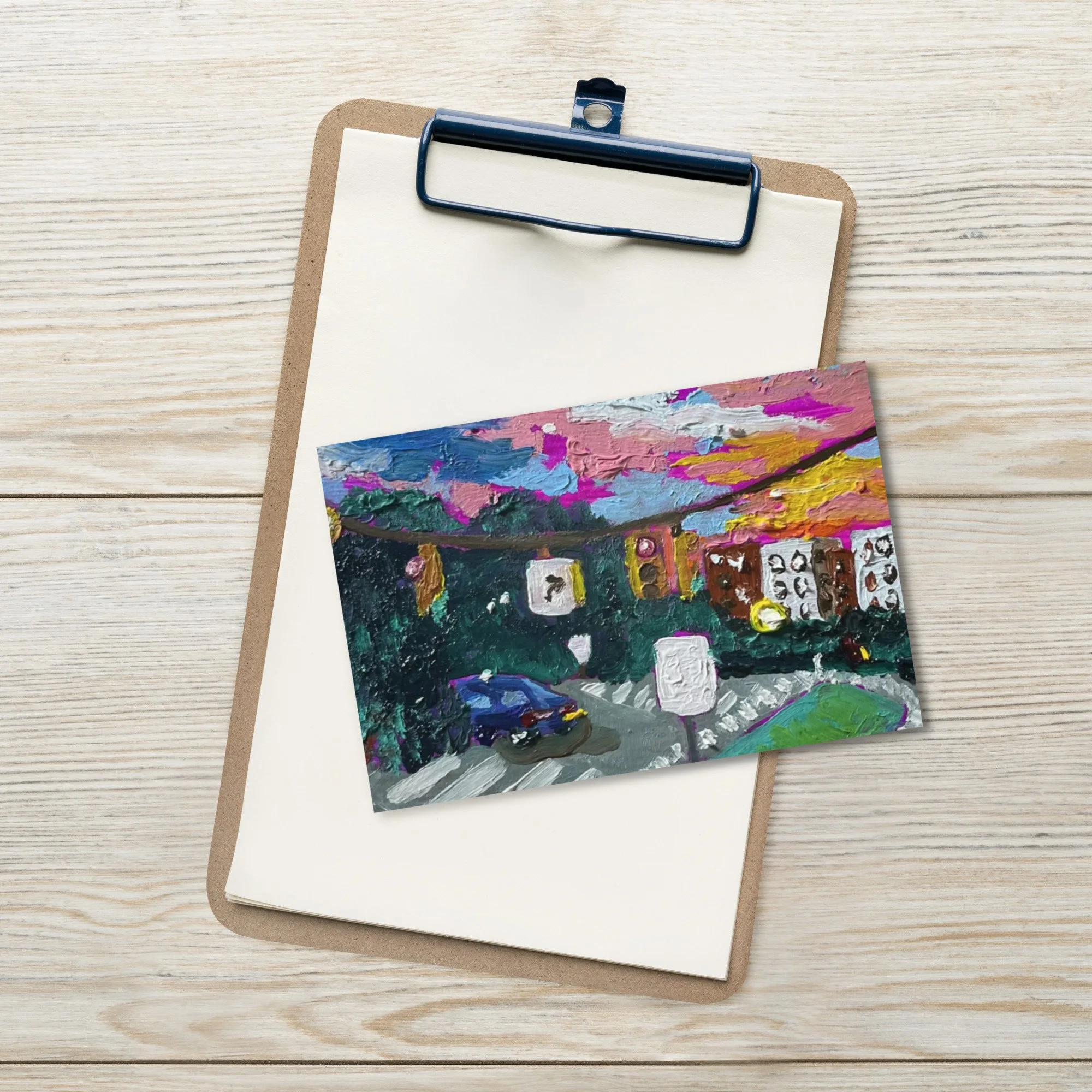 Downtown Ann Arbor Postcard