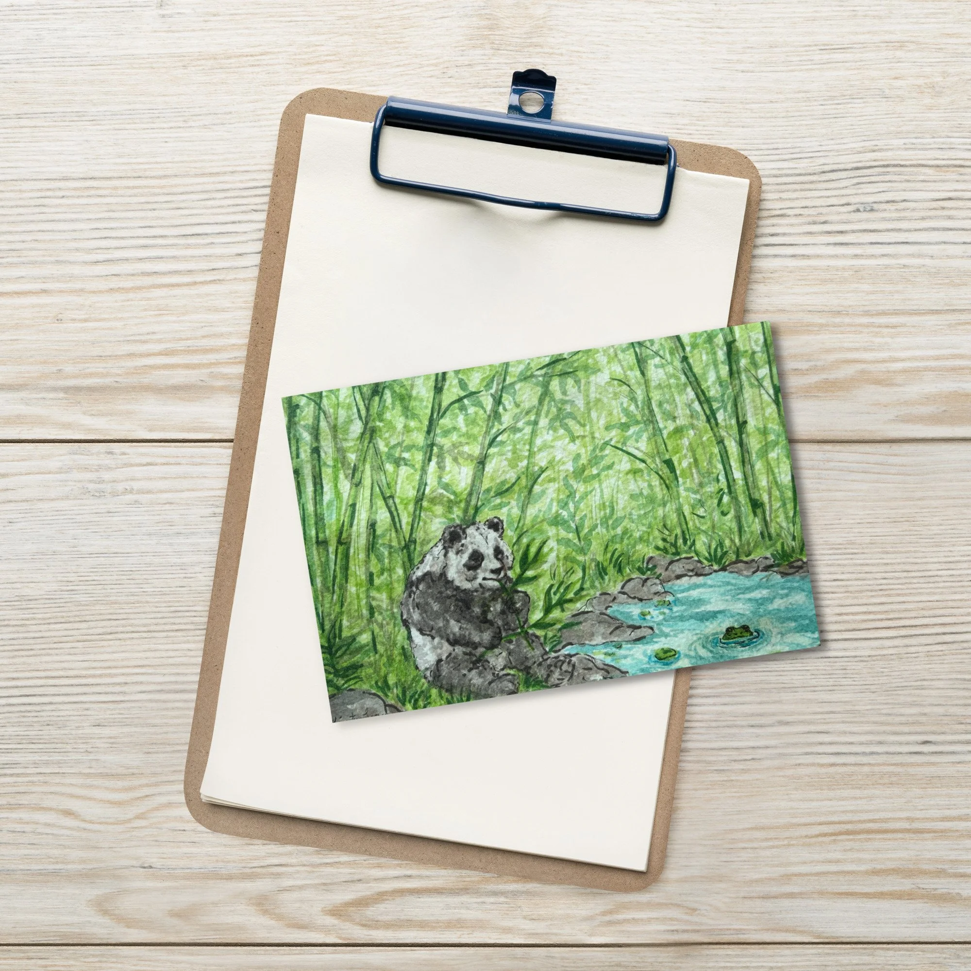 Bamboo Forest Postcard