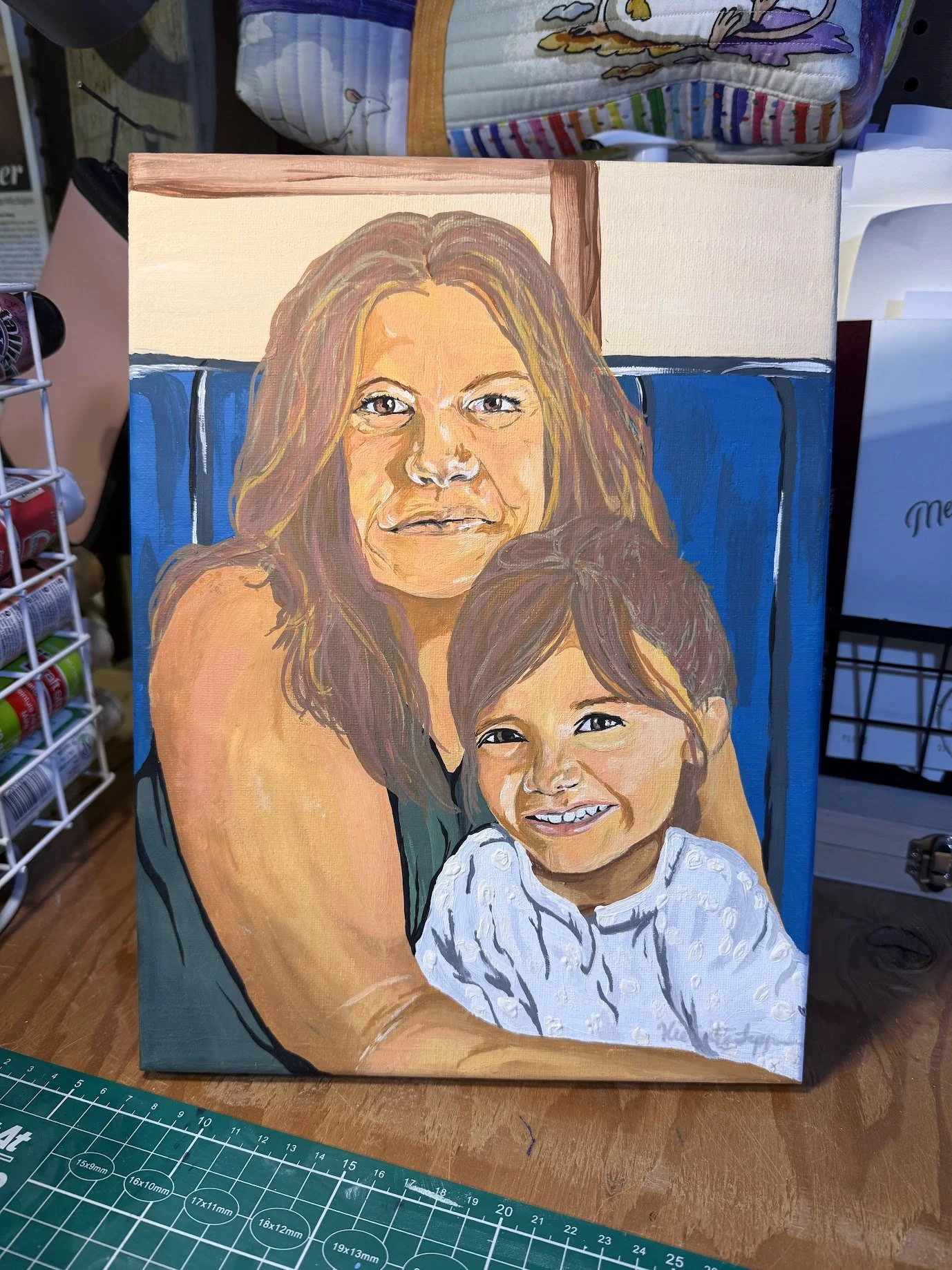 Acrylic Portait 