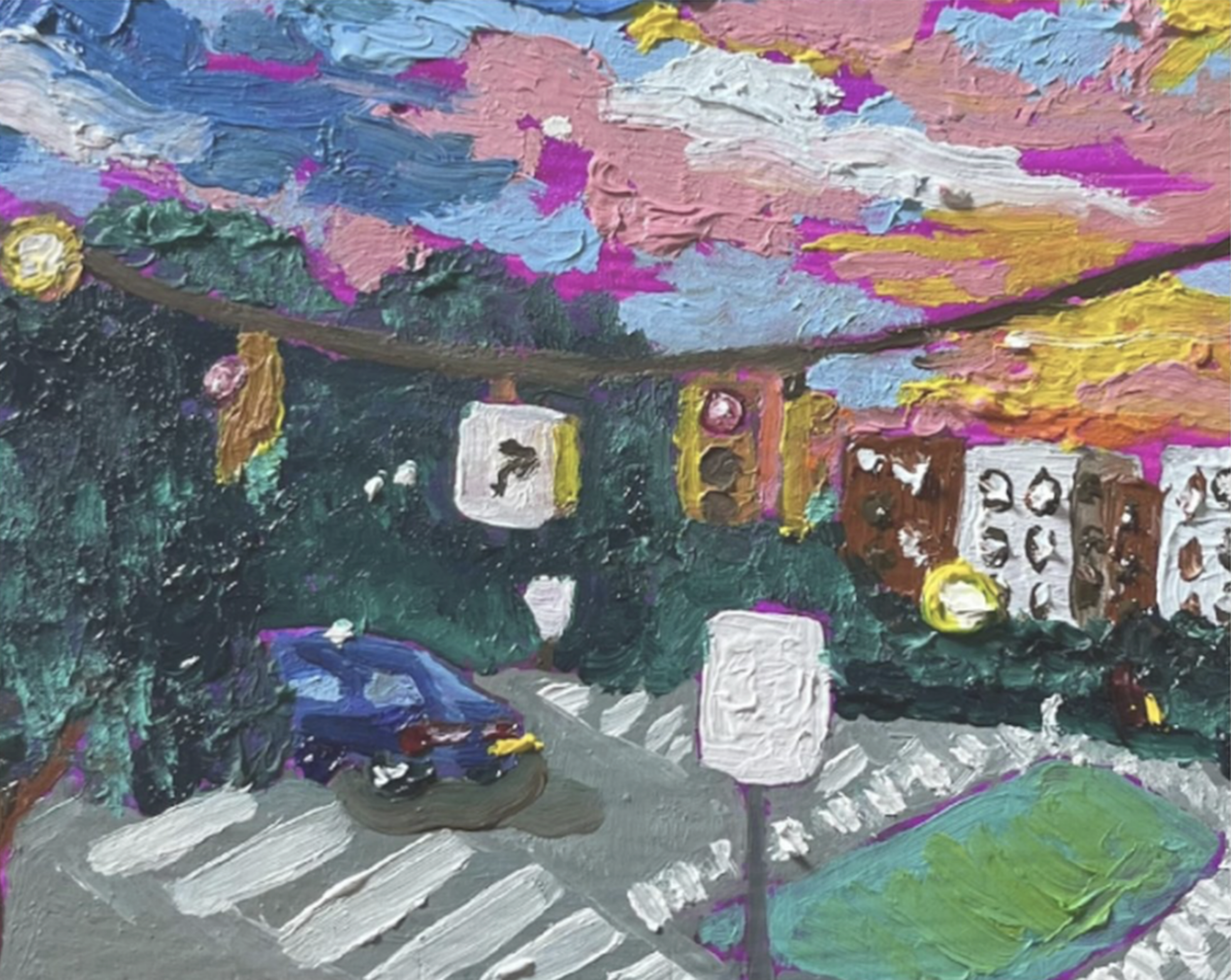 Print "Downtown"