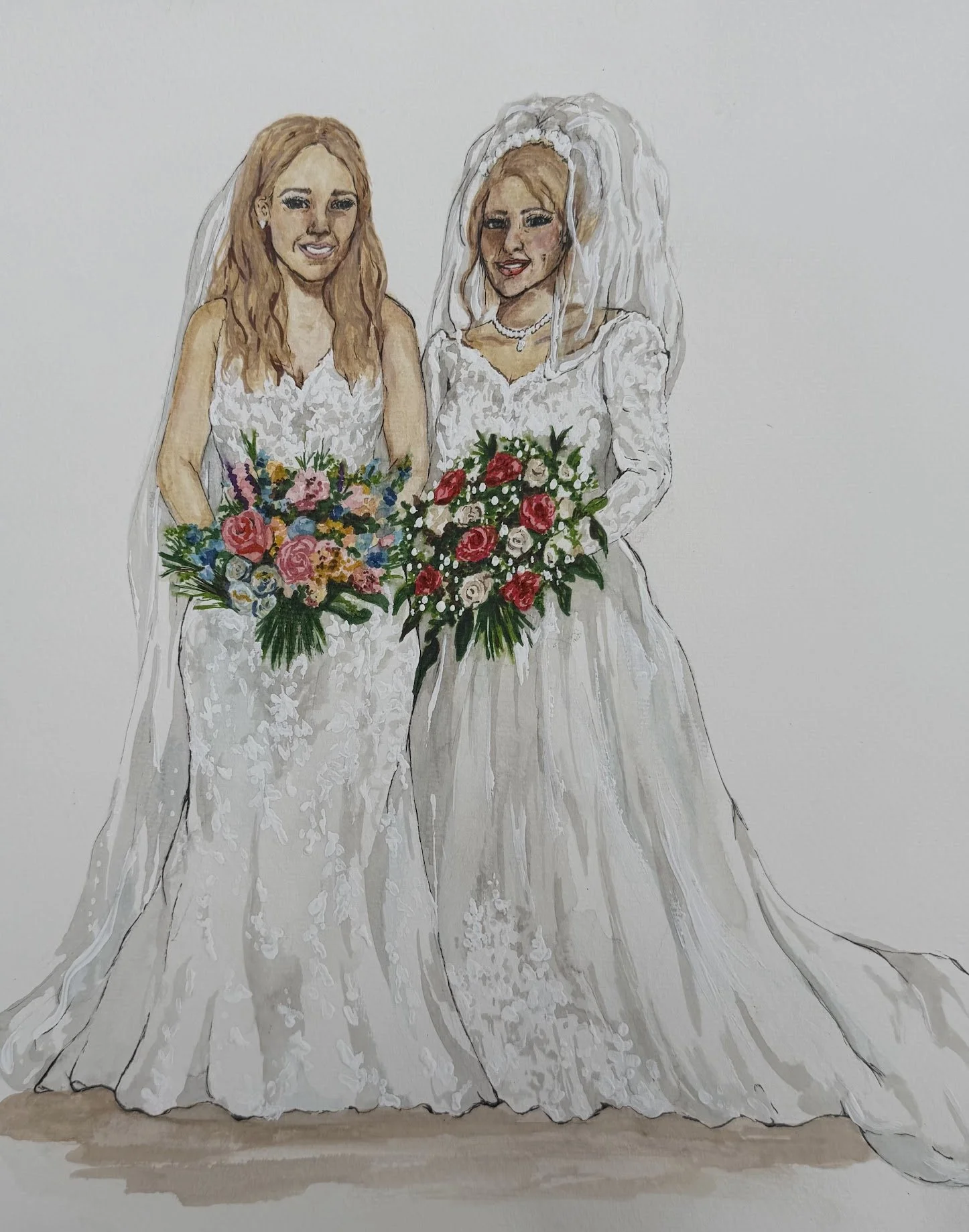 Watercolor Mother of the Bride Gift