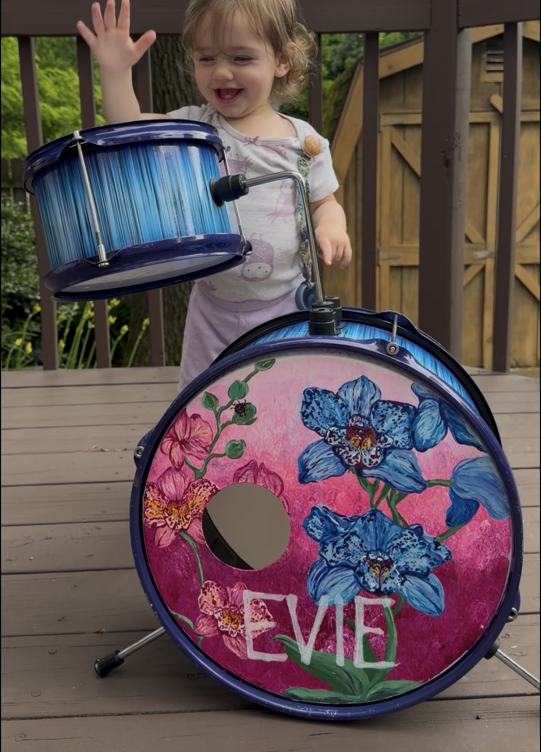 Acrylic Baby Drums 