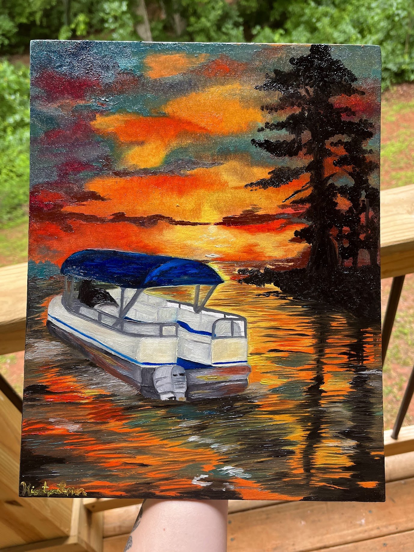 Oil Landscape 