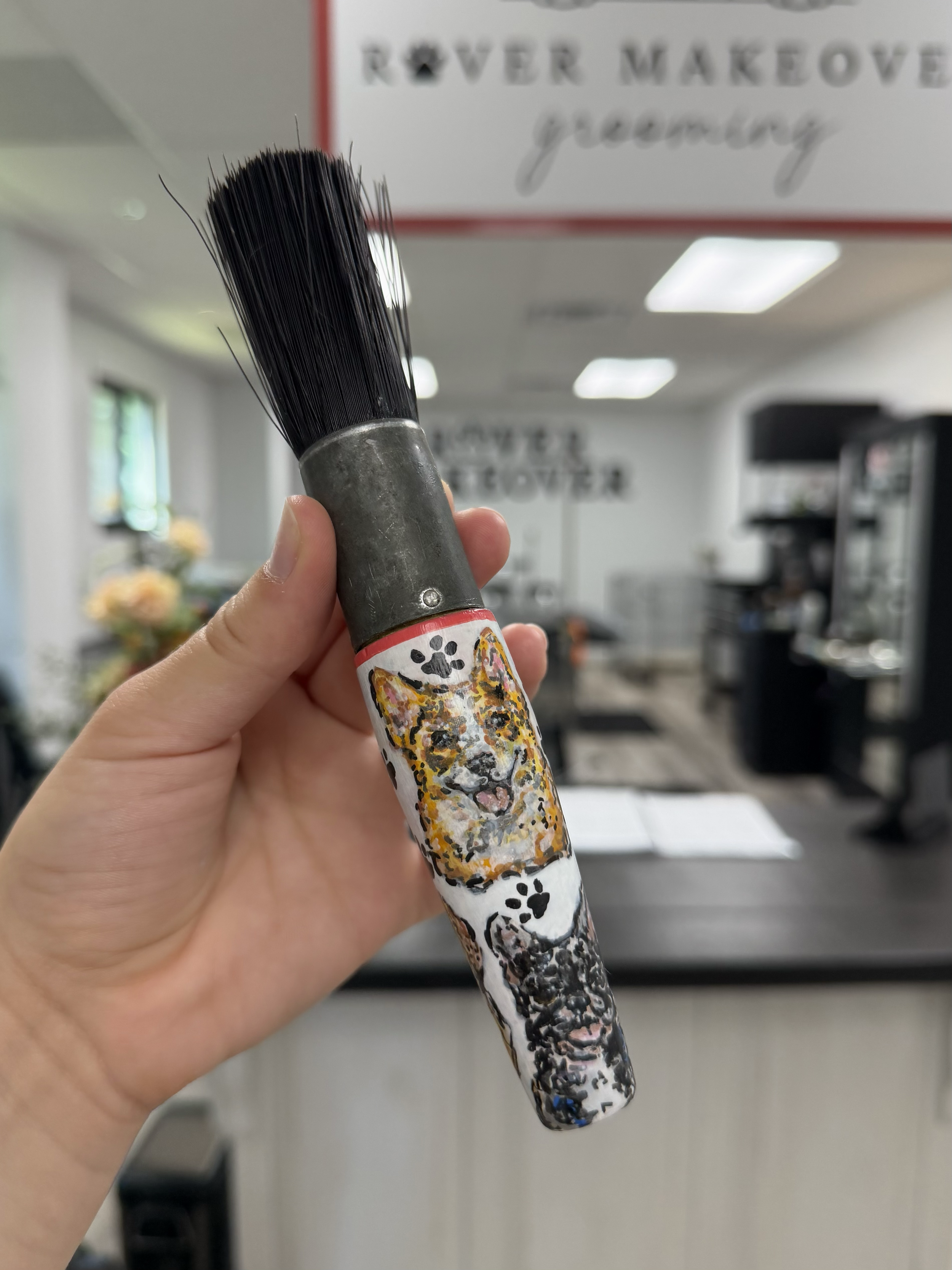 Acrylic Dog Grooming Tool 