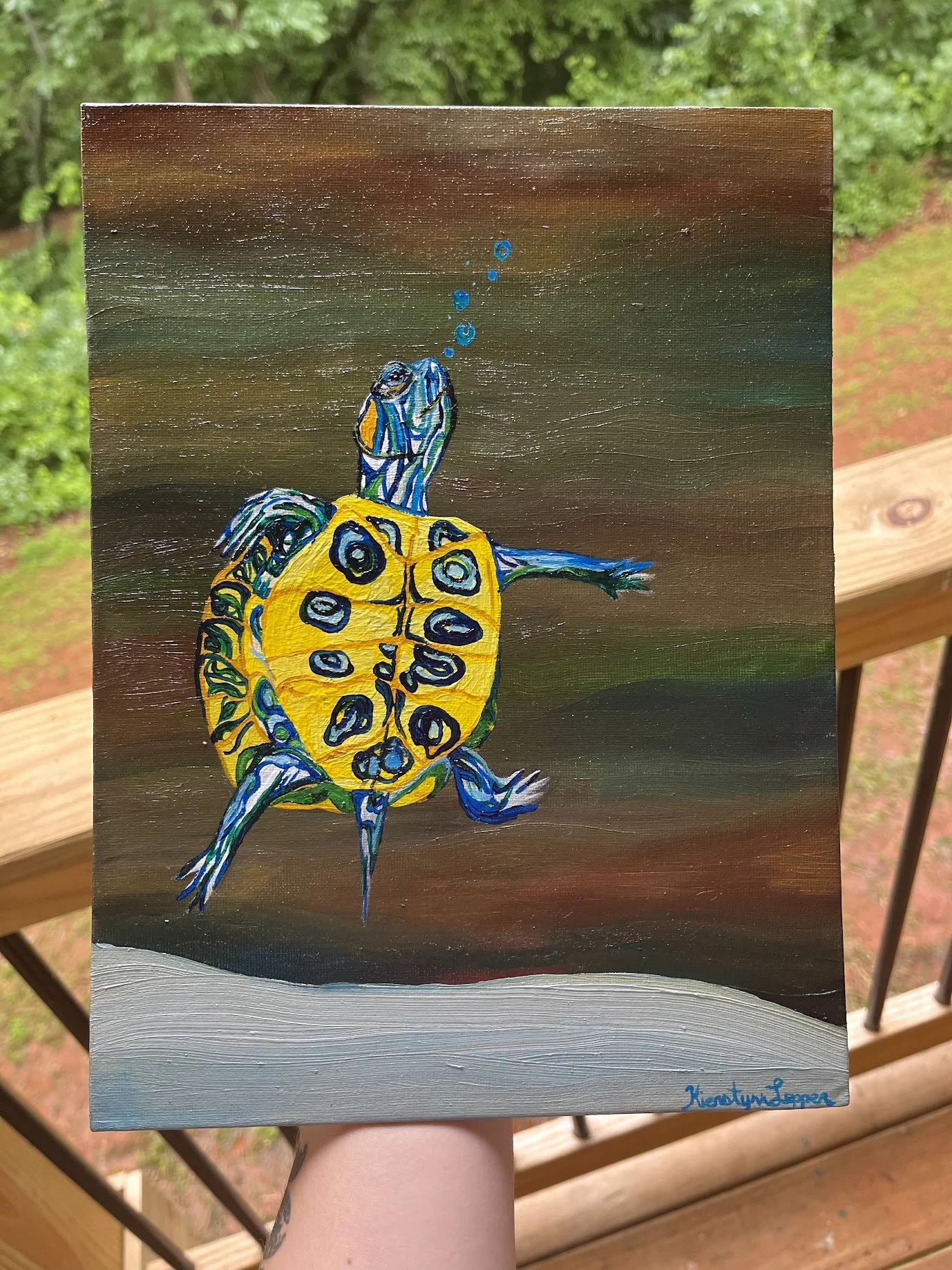 Oil Animal Portrait