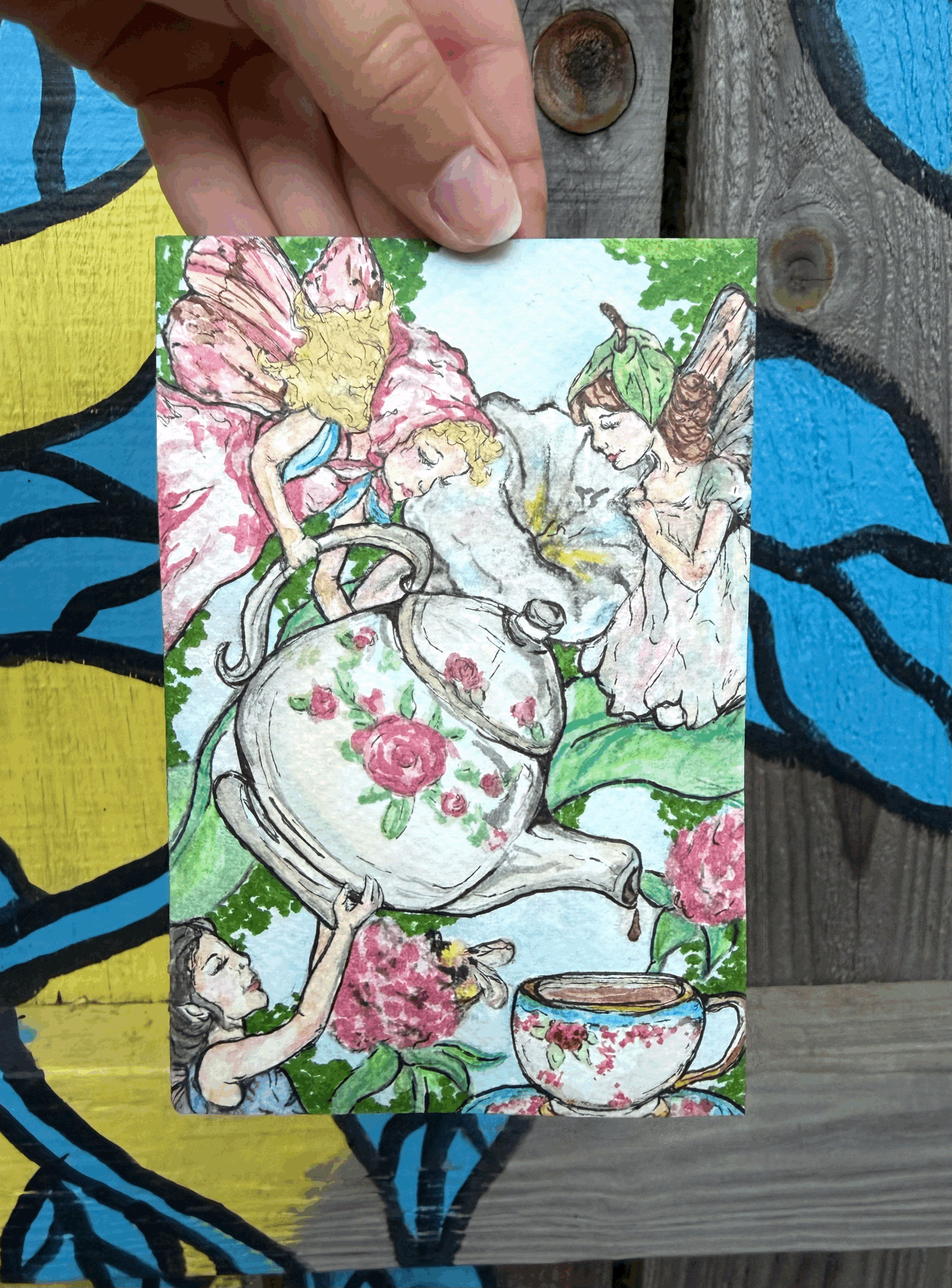 Original "Fairy Party" 4x6 in