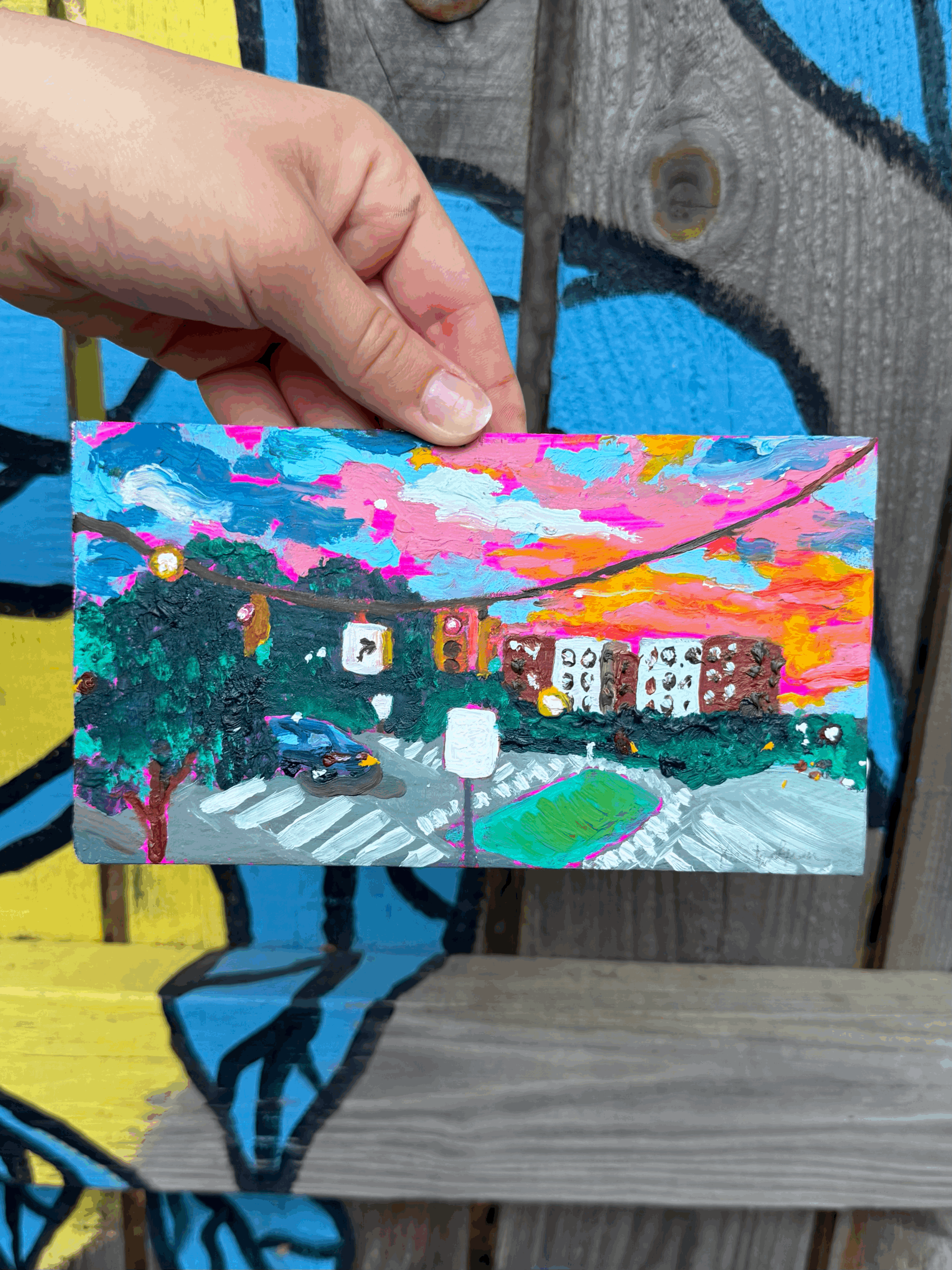 Original "Downtown" 4x7 in