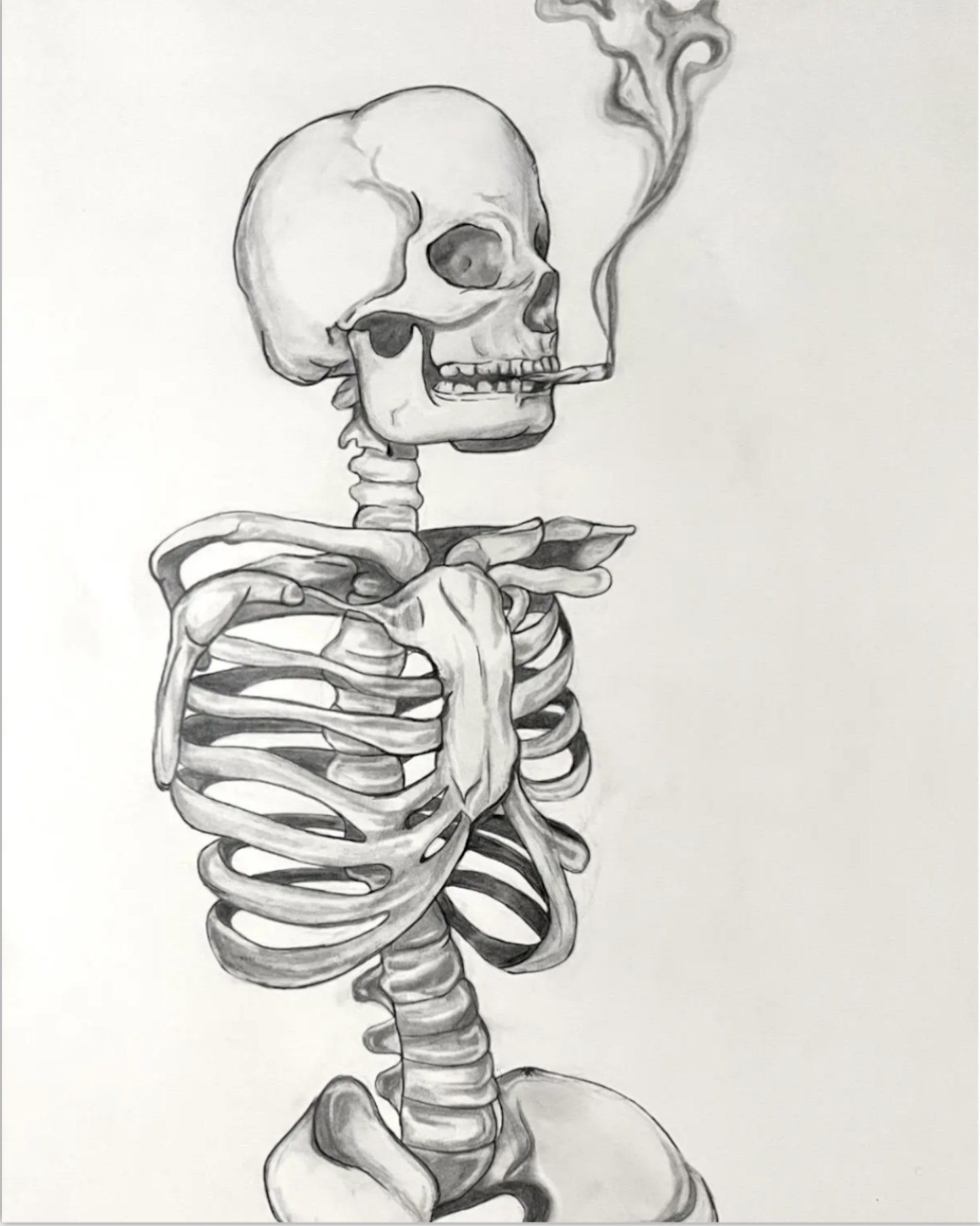 Print "Smoking Skeleton"