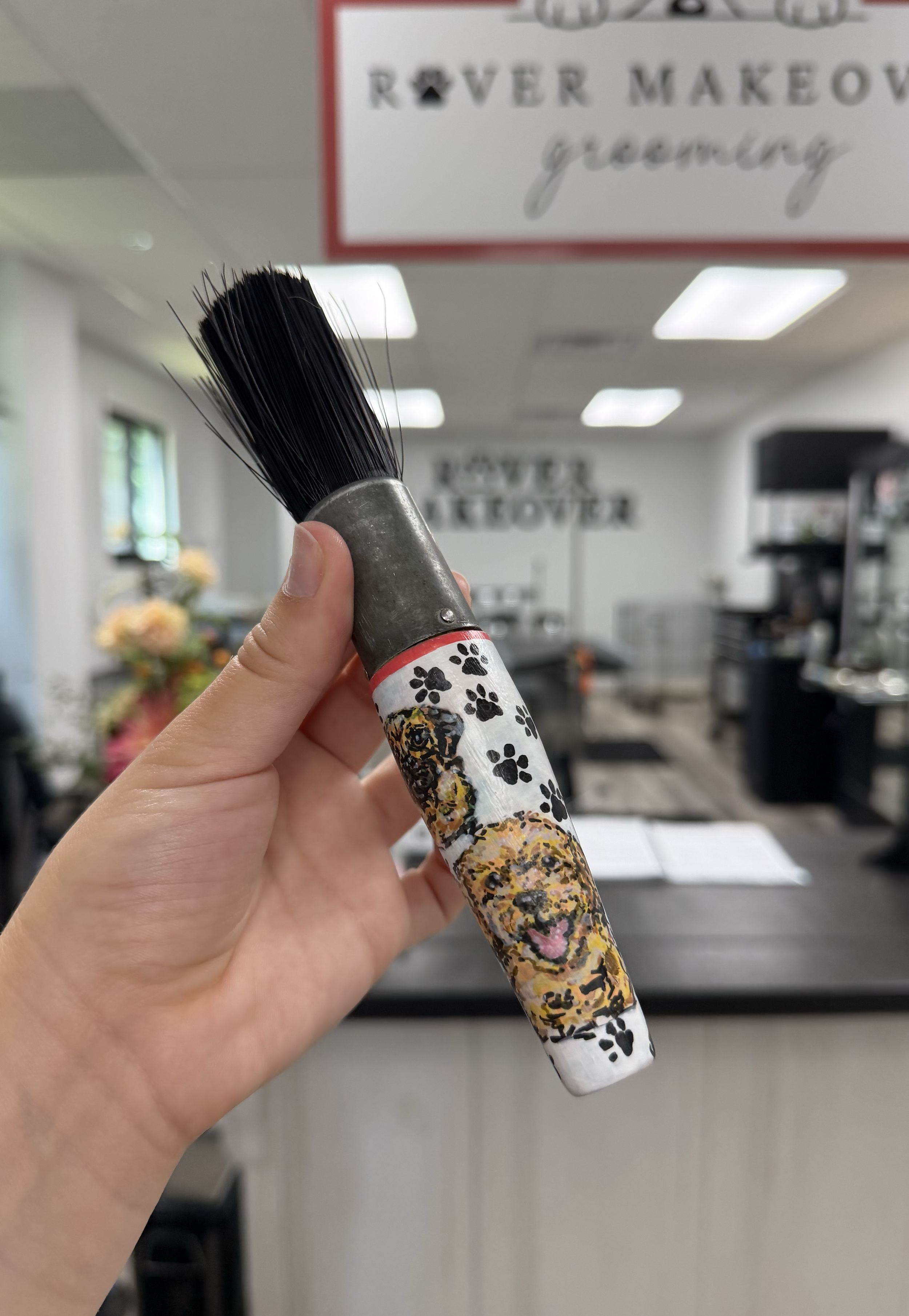 Acrylic Dog Grooming Tool 