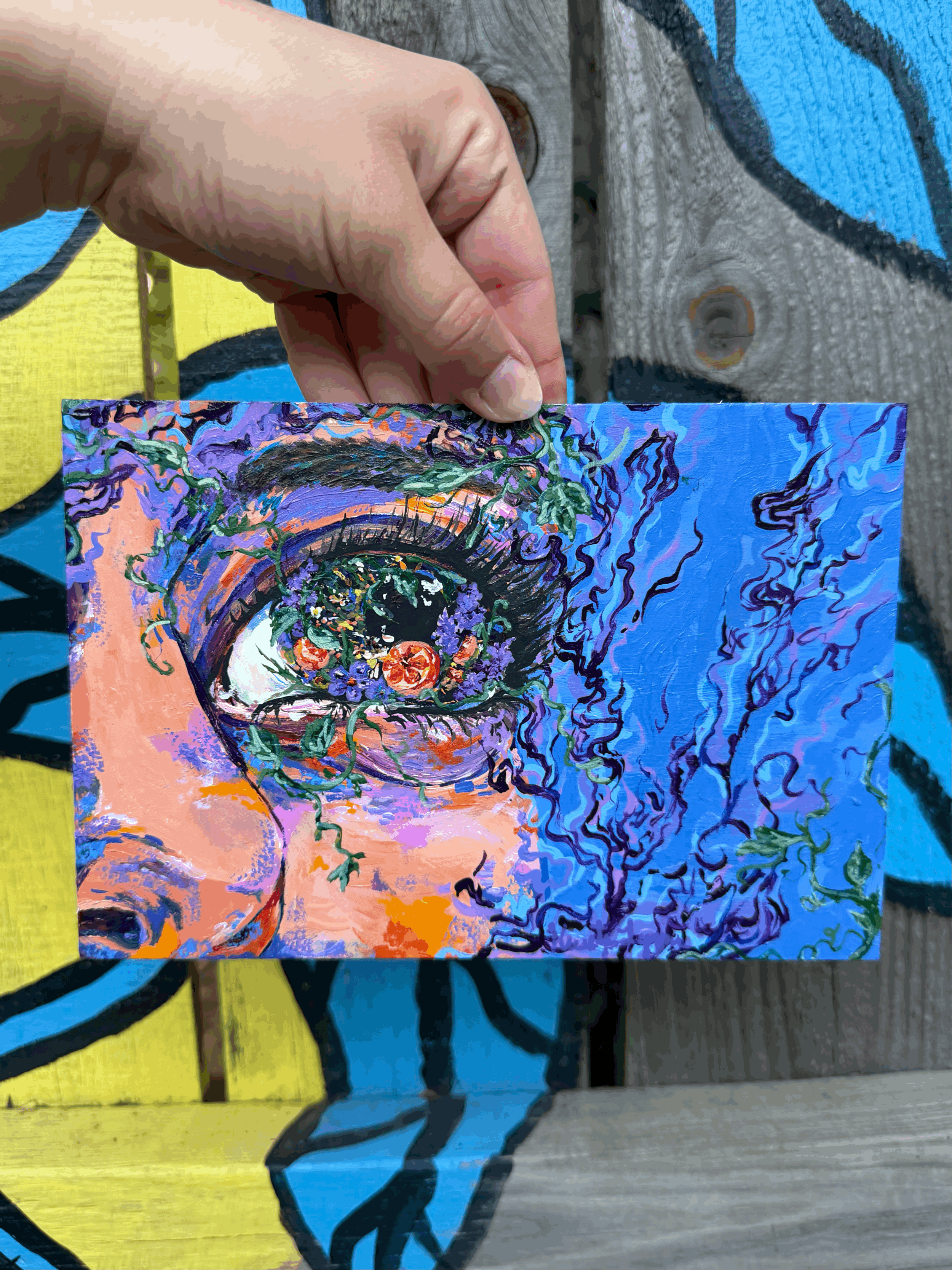 Original "Flora" 5.5x8 in