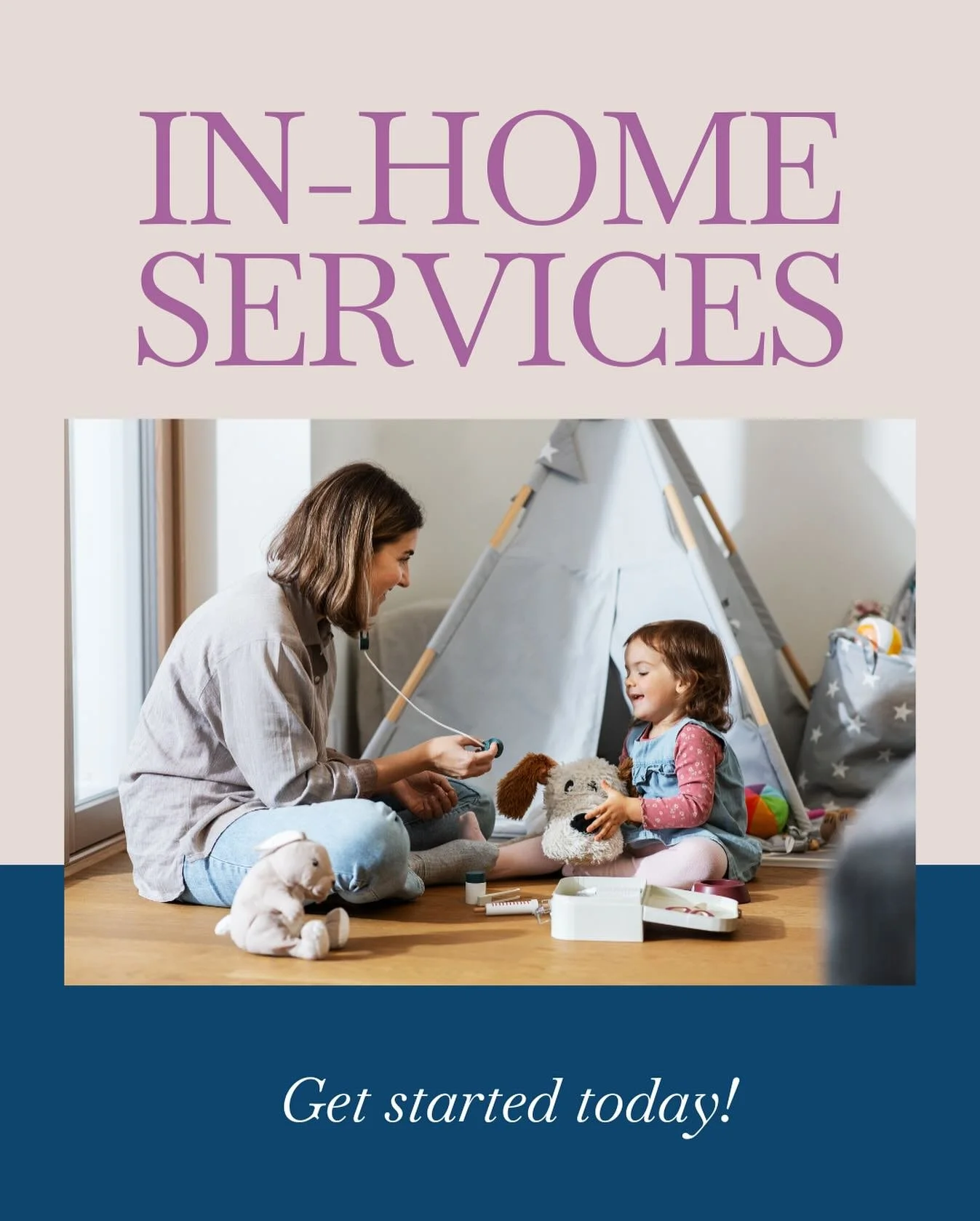 Real-life learning happens in real-life spaces 💬

Our therapists bring play-based, individualized sessions right into your home or community&mdash;where your child feels most comfortable and where communication skills truly stick.

Every home routin