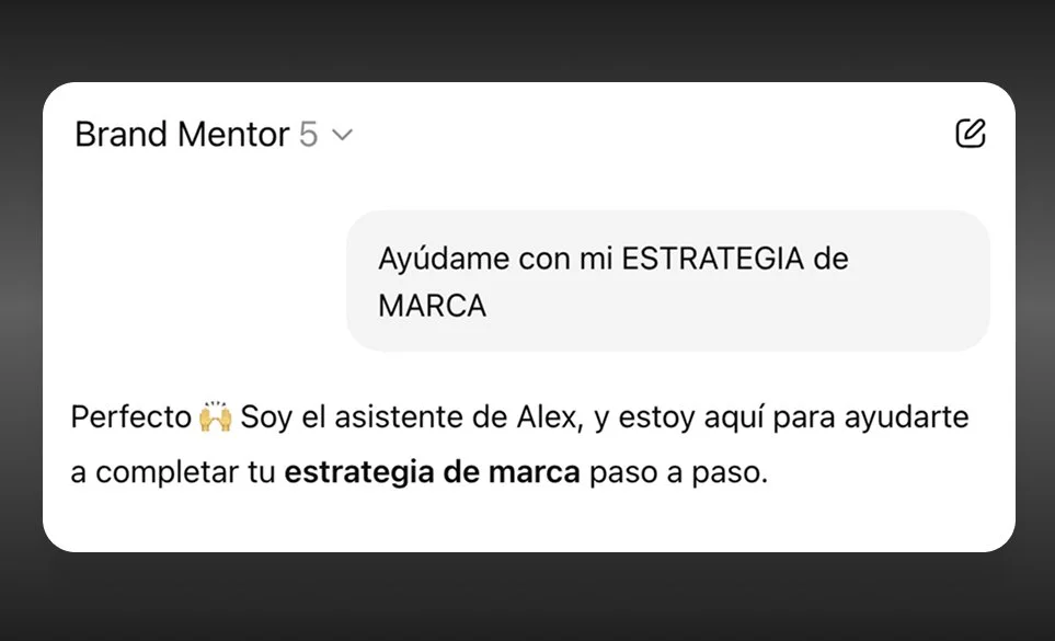 Asistente GPT de BrandMentor