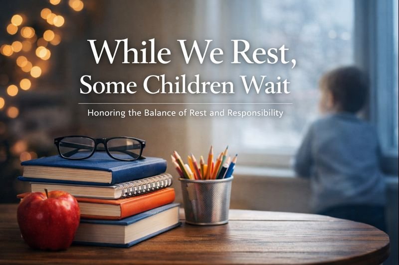 While We Rest, Some Children Wait: Leadership, Stability, and the Quiet Power of Schools