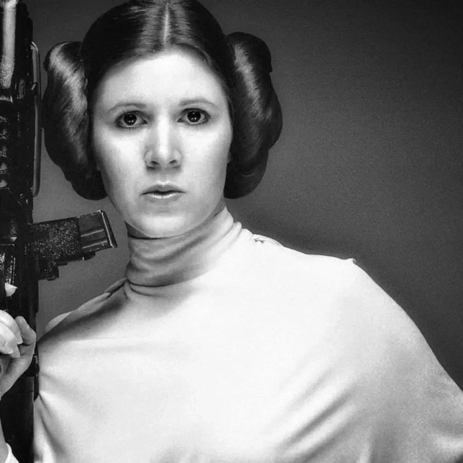 Carrie Fischer as Princess Leia, Star Wars (1977)