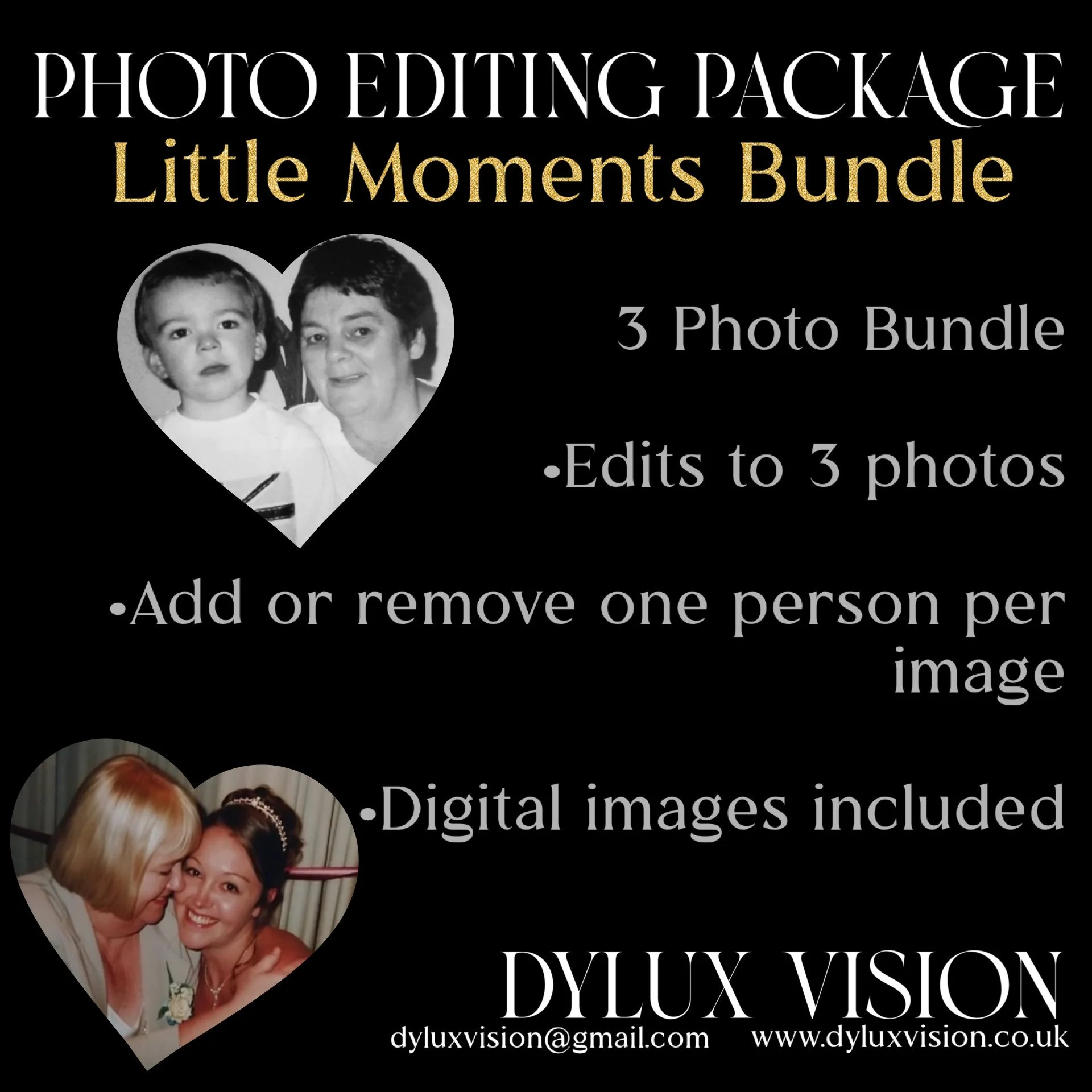 Photo Edit - Little Moments Bundle (x3)