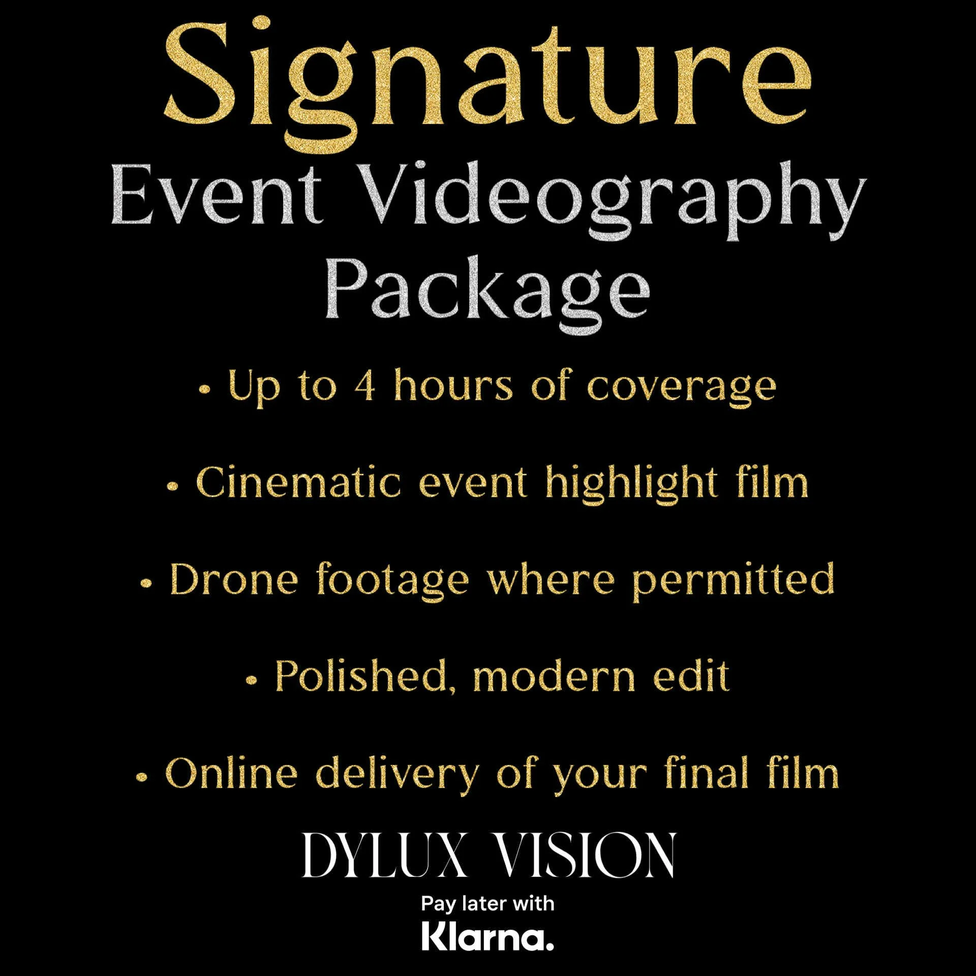 SIGNATURE EVENT VIDEOGRAPHY